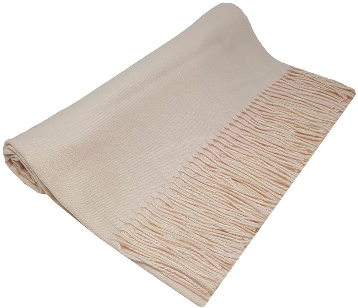World of Shawls Winter Cashmere Feel Scarf Wrap Blanket Shawl Warm Soft Cozy