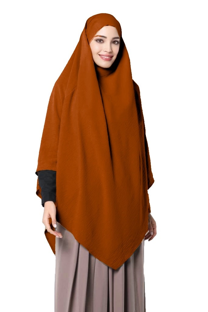 Modest Wear Khimar with Tie Back Premium Quality Jazz Crepe Scarf Hijab Prayer for Ramadan Eid Hajj Umrah Women Ladies Gift
