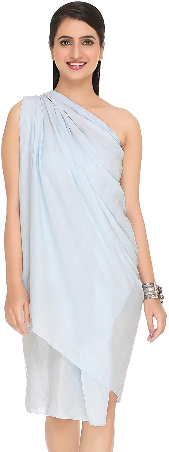 Cotton Plain Sarong Coverup Wrap Scarf