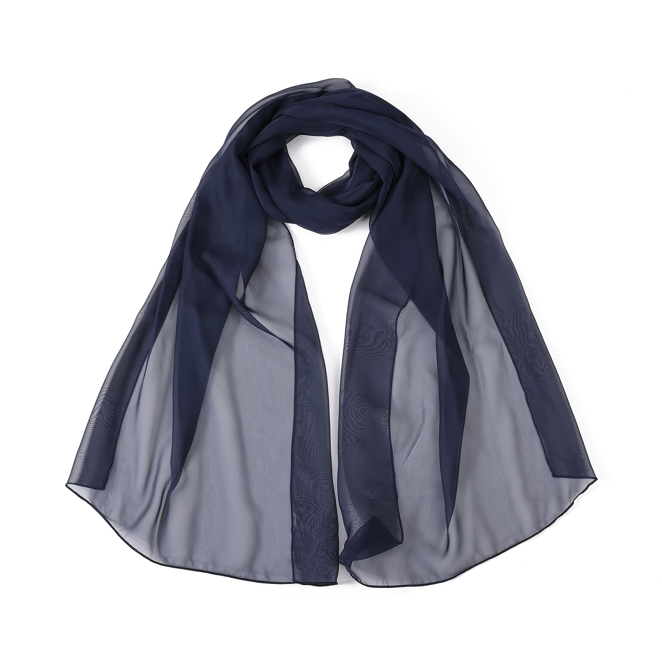 Elegant Sheer Chiffon Scarf Wrap Idea for Weddings & Evening Dresses 45x160cm