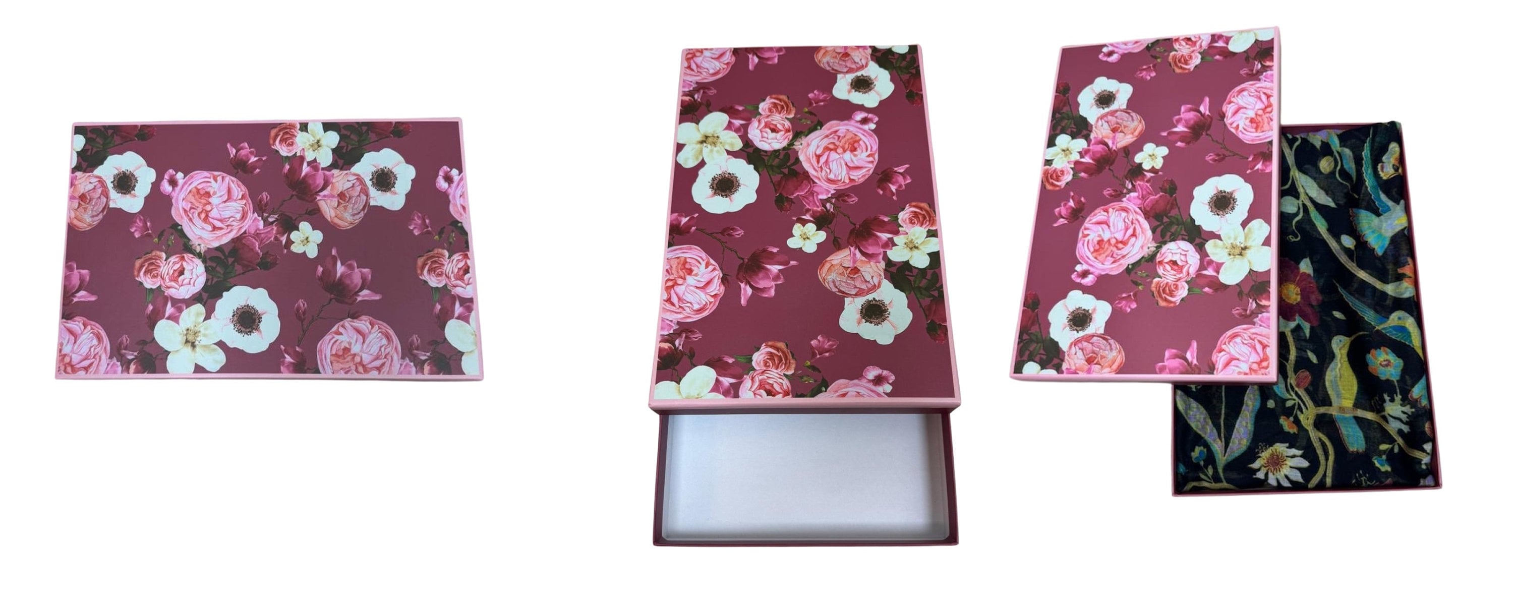 Elegant Sparkle Scarf with SILVER Metallic Foil Print Classy Ritzy Scarves Wrap Shawl Ideal Gift