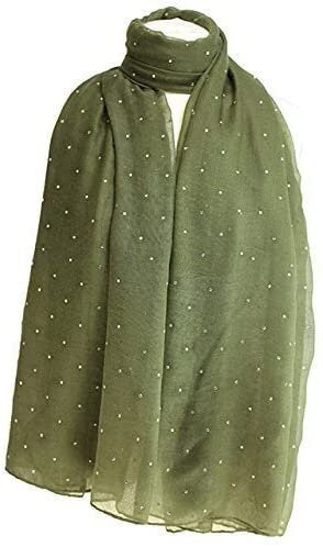 UK SELLER Beautiful Stone Studded Large Oversized Maxi Soft Shawl Scarf Hijab Sarong Wrap