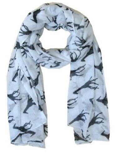 Giraffe Print Soft Celebrity Scarf Animal Fashion Large Long Shawl Scarves Available In Red Black Pink Yellow And Grey