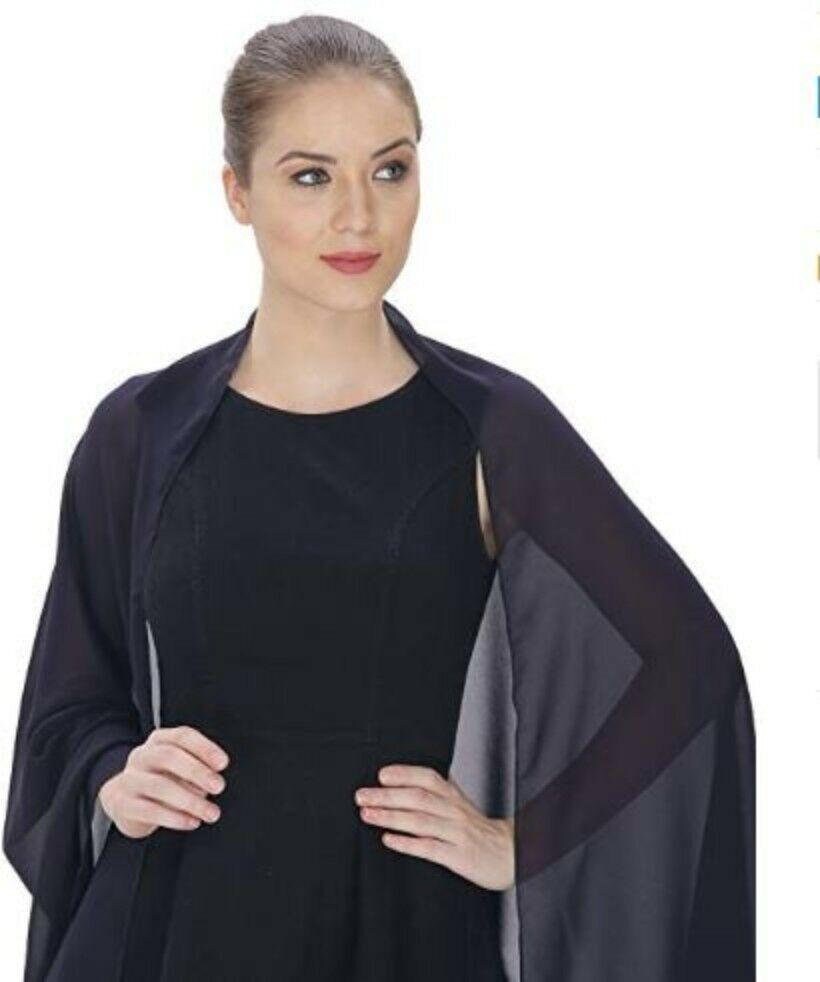 Wedding Prom Evening Bridesmaids Dress Elegant Chiffon Scarf Hijab Sarong Shawl