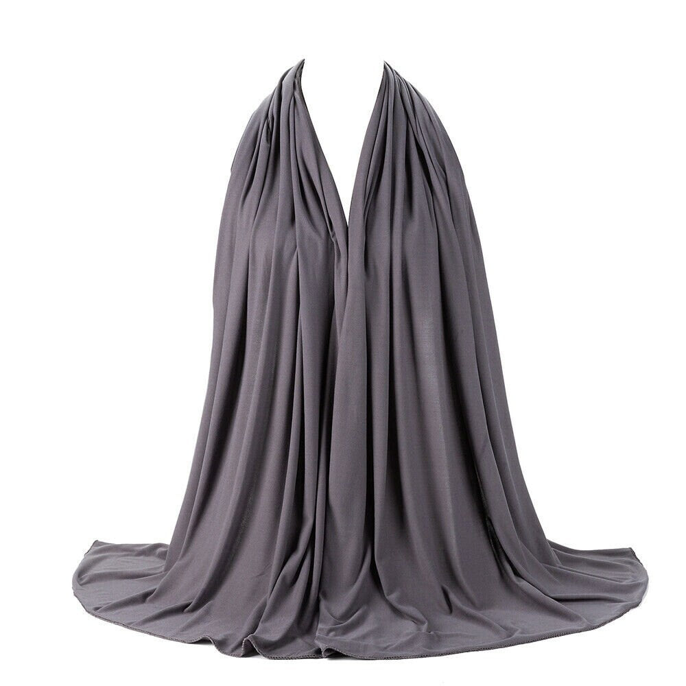 Premium Quality Big Size Jersey Hijab Scarf Shawl Super Stretchy Maxi Lycra Wrap