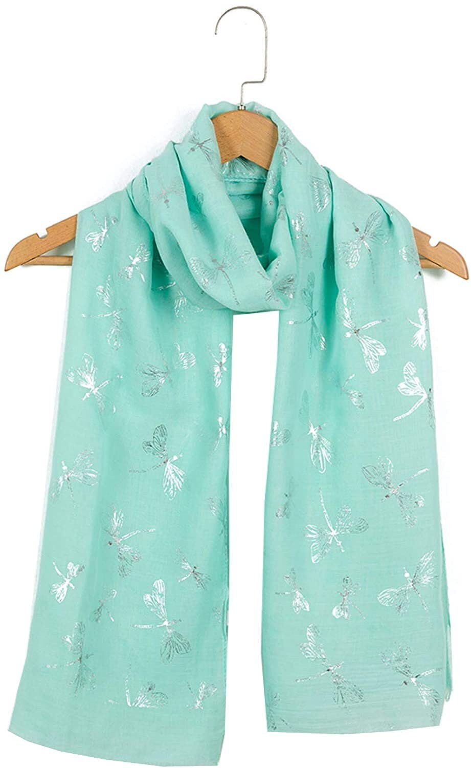 Glitter Dragonfly Large Scarf For Ladies Womens Shawl Scarf Wrap Soft Scarves