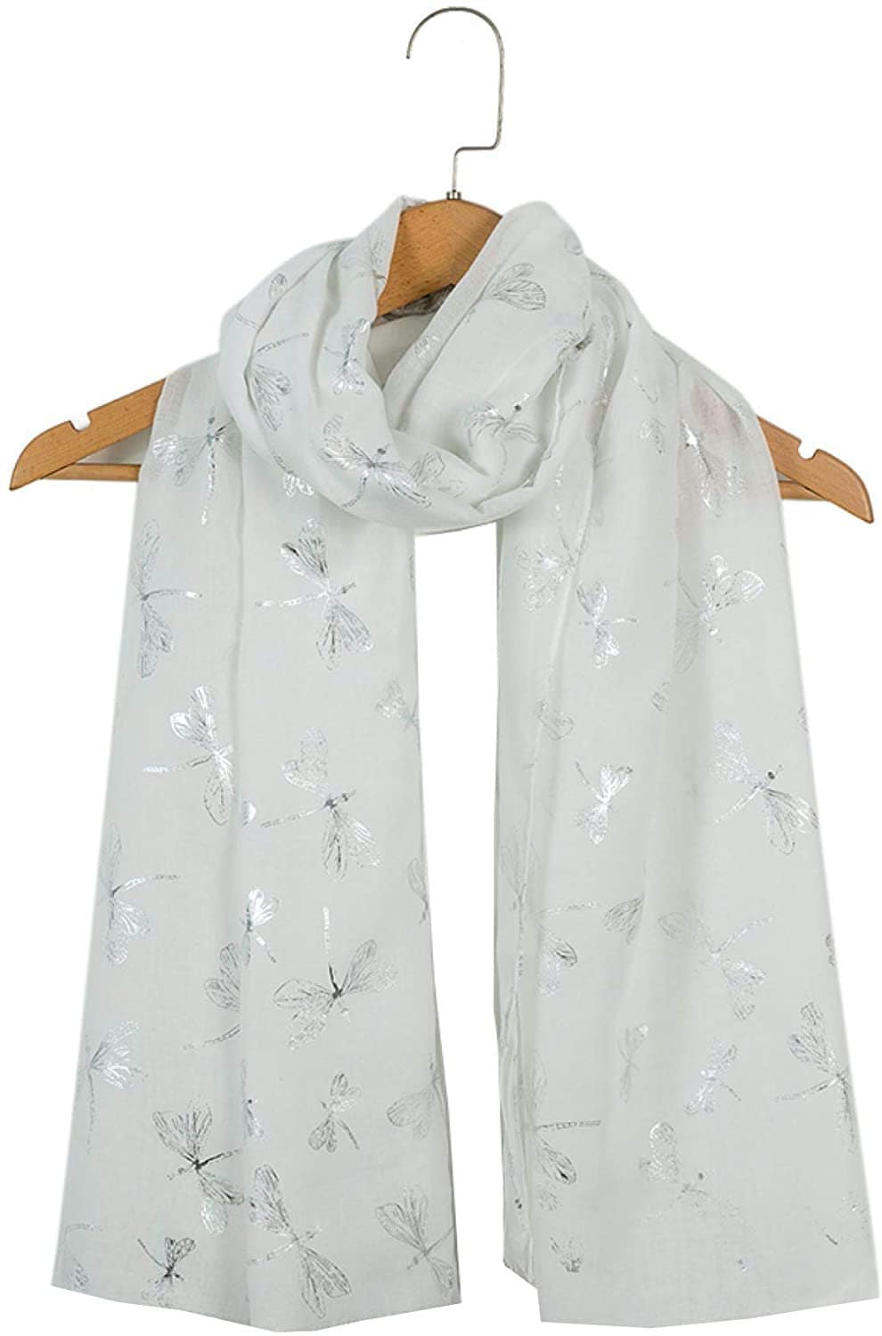 Glitter Dragonfly Large Scarf For Ladies Womens Shawl Scarf Wrap Soft Scarves