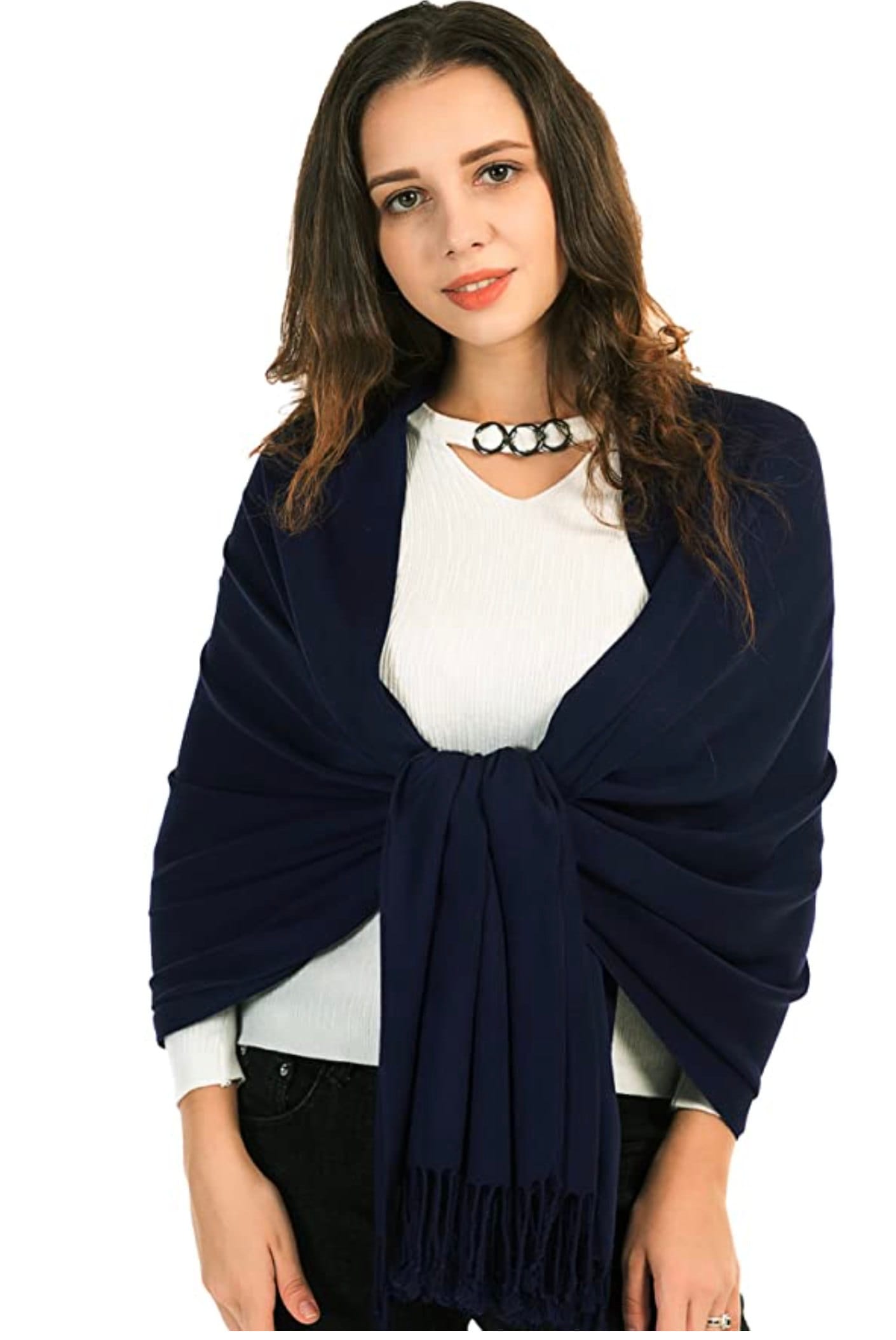 Ultra Smooth Cashmere Feel Soft Pashmina Style Wrap Scarf