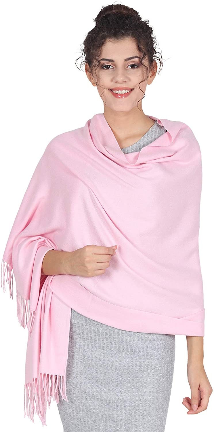 Winter Warm Cashmere Feel Wrap Blanket Shawl Scarf Warm Soft Cozy By World of Shawls