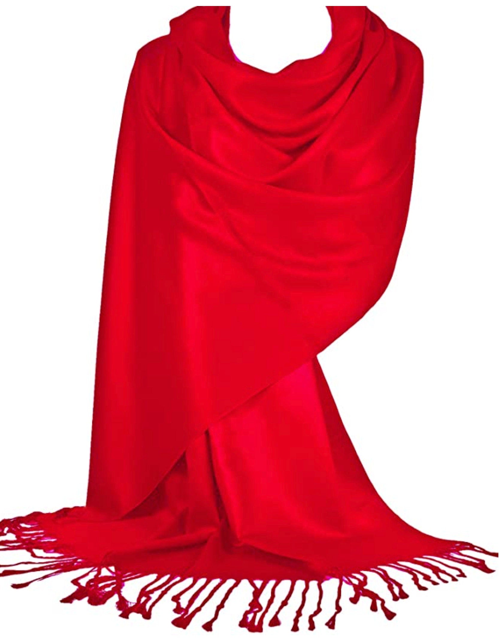 Pashmina Shawl Wrap for Women and Men, Large Soft Scarves Wedding Shawl Accessories and Bridal