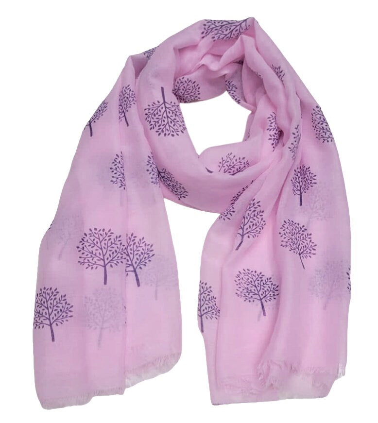 Mulberry Tree Print Fashion Scarf Shawl Wrap Women Ladies Long