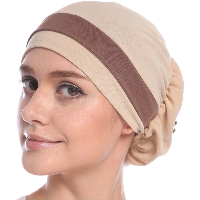 Chemo Hat Stretchy Beanie Bandana Turban Cap Skull Cap Ethnic Head Wrap Hat Headscarf Hair Loss