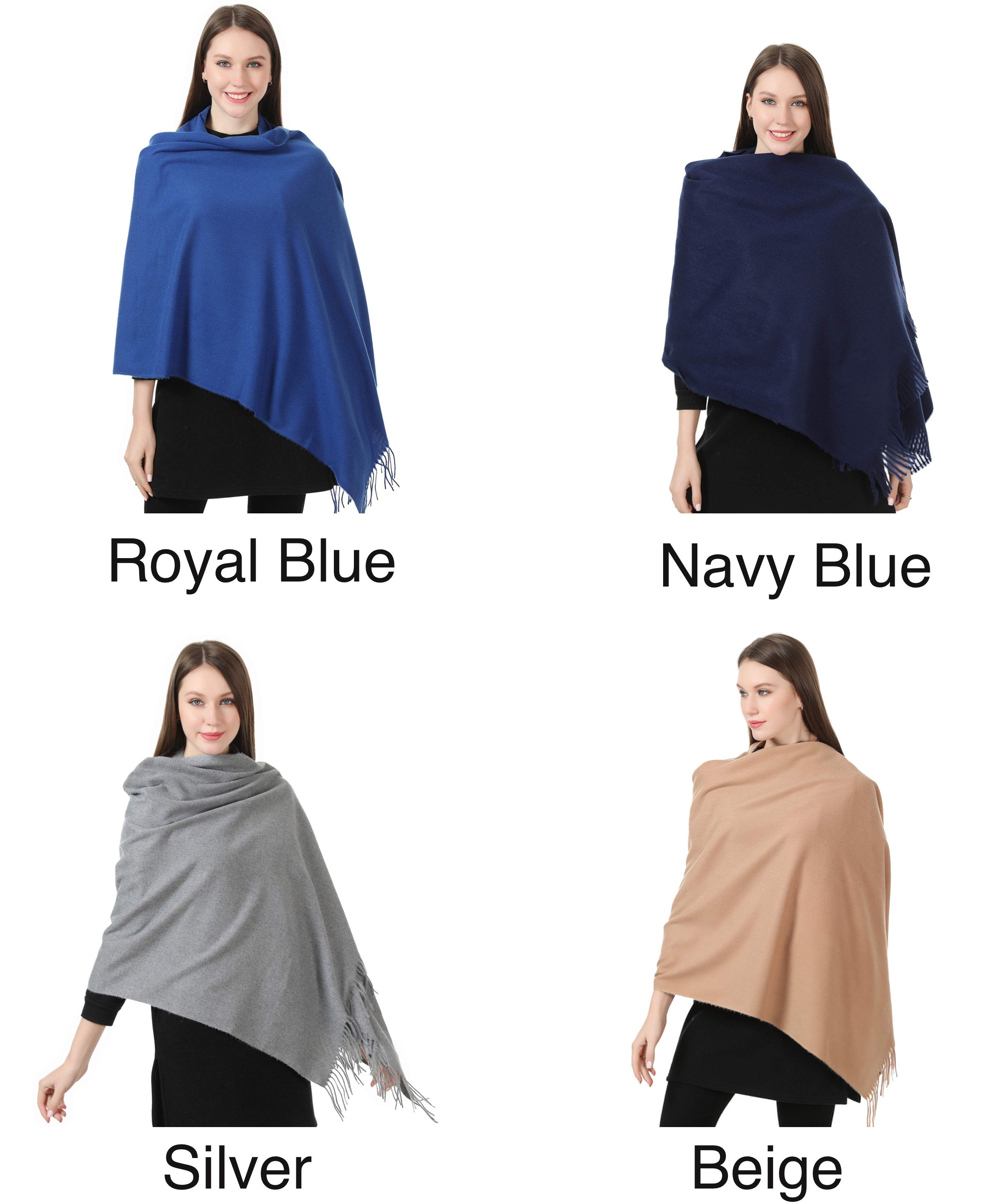 Cashmere Feel Winter Shawl Scarf Scarves Wrap for Women Large Warm Thick Pashmina style ladies Winter shawl Prefect Gift for your Love once