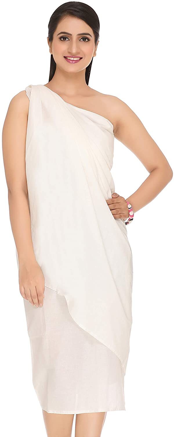 Cotton Plain Sarong Coverup Wrap Scarf