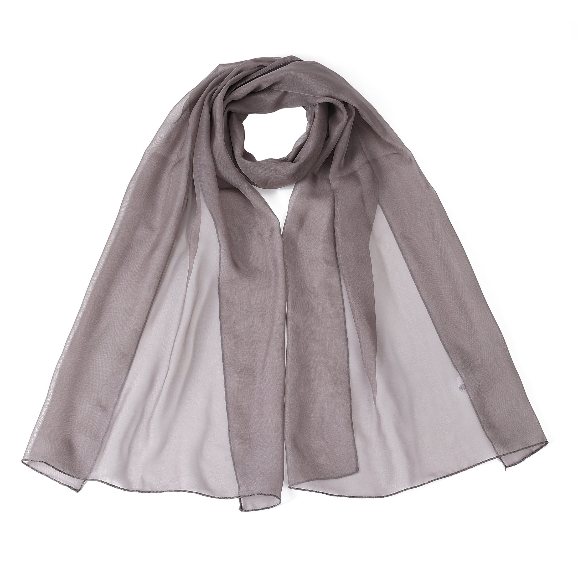 Elegant Sheer Chiffon Scarf Wrap Idea for Weddings & Evening Dresses 45x160cm