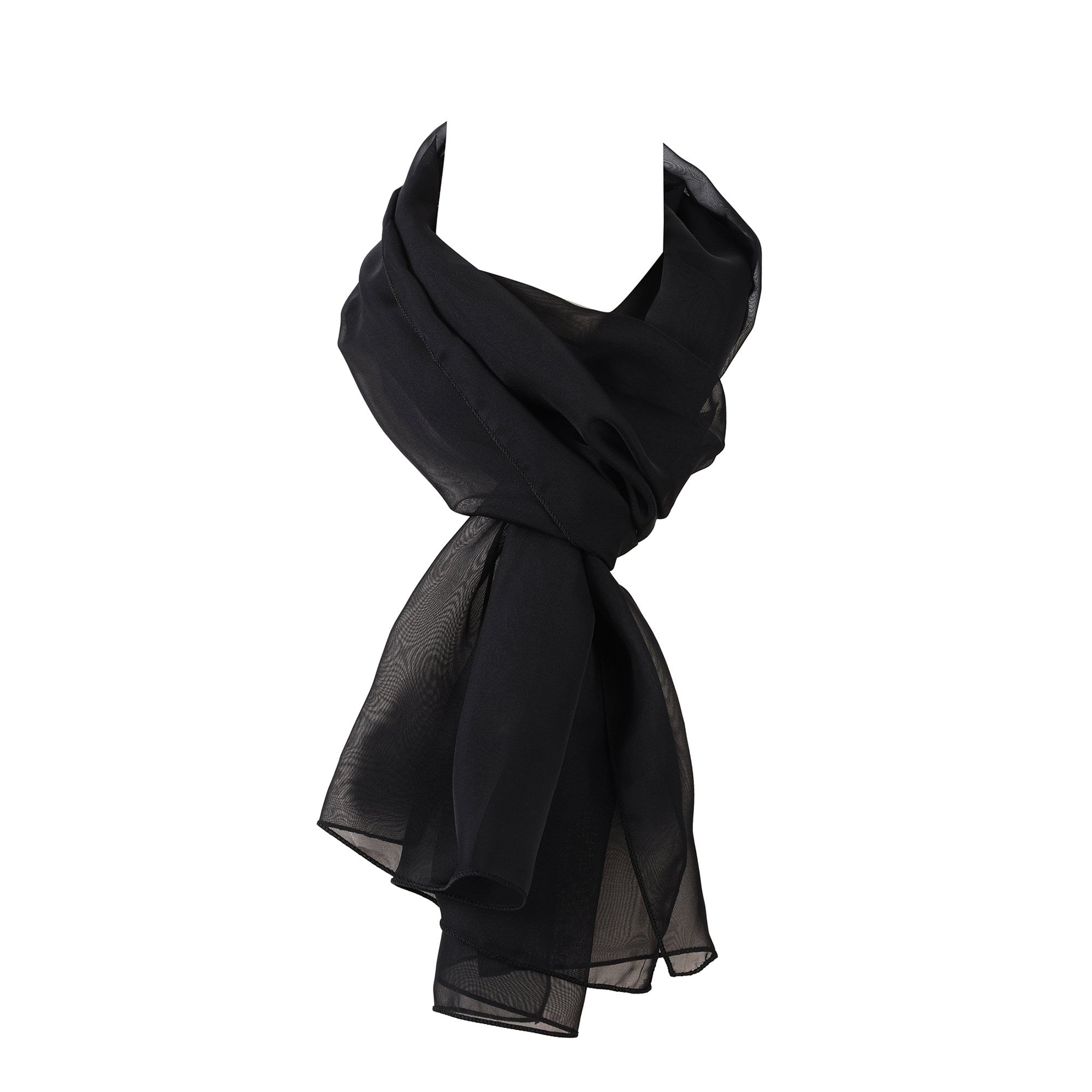 45 x 160 Cm Chiffon Scarves Wraps for Wedding Party Special Occasions Women Plain Neck Scarf Soft Head wrap Girls Headscarf Sheer Wrap