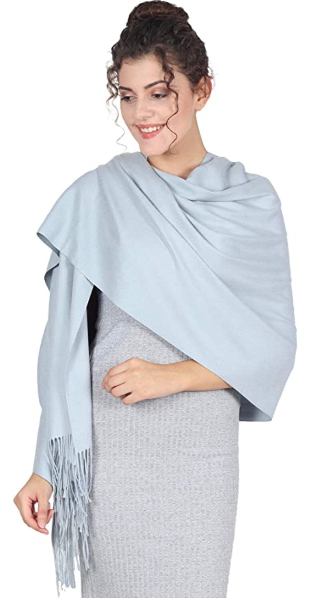 Winter Warmer!!! Luxury Women's Ultra Smooth Cashmere Feel Shawl Scarf Wrap Stole Blanket Pashmina Style Luxuriously Warm And Super Soft