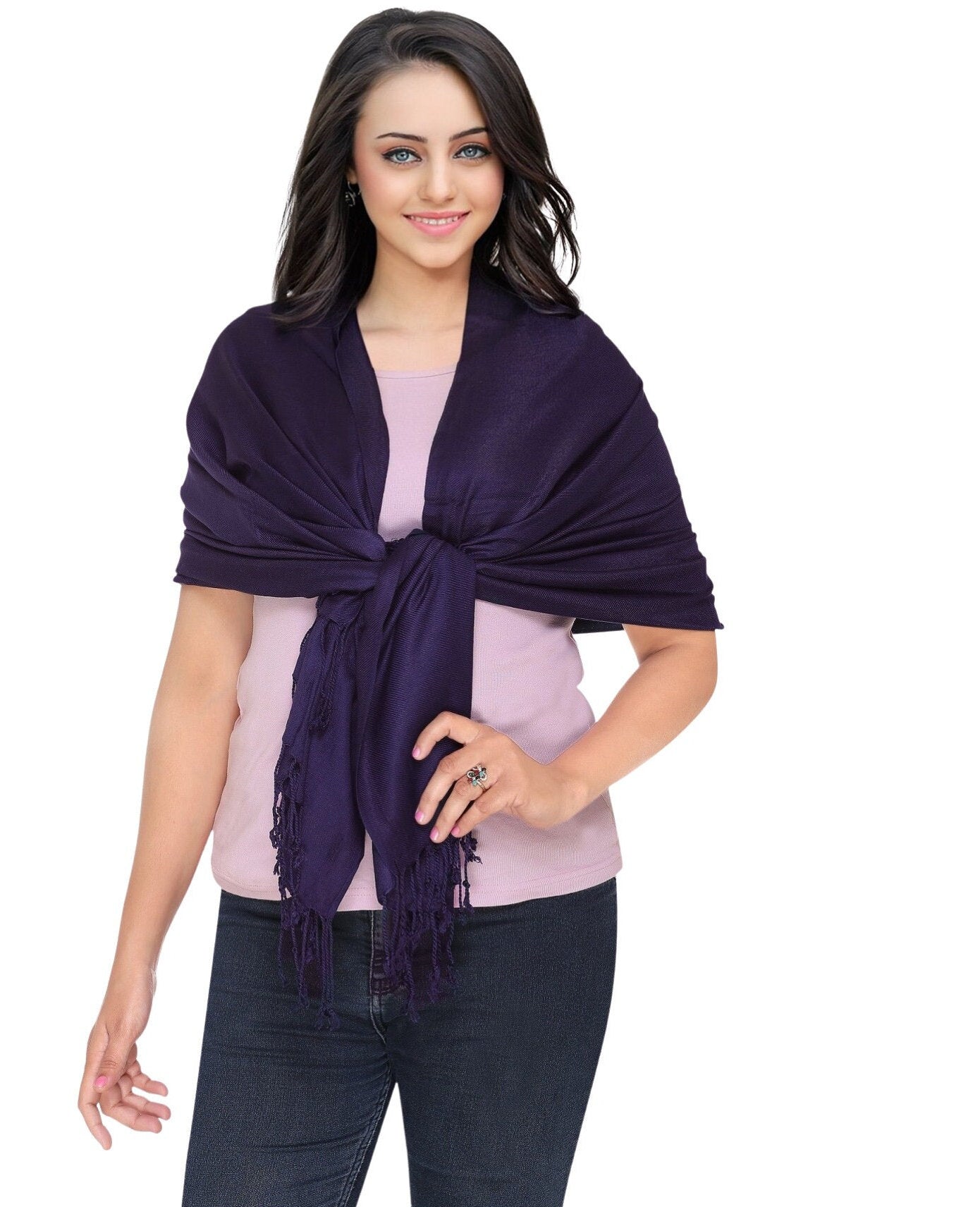 Pashmina Shawl Wrap for Women and Men, Large Soft Scarves Wedding Shawl Accessories and Bridal