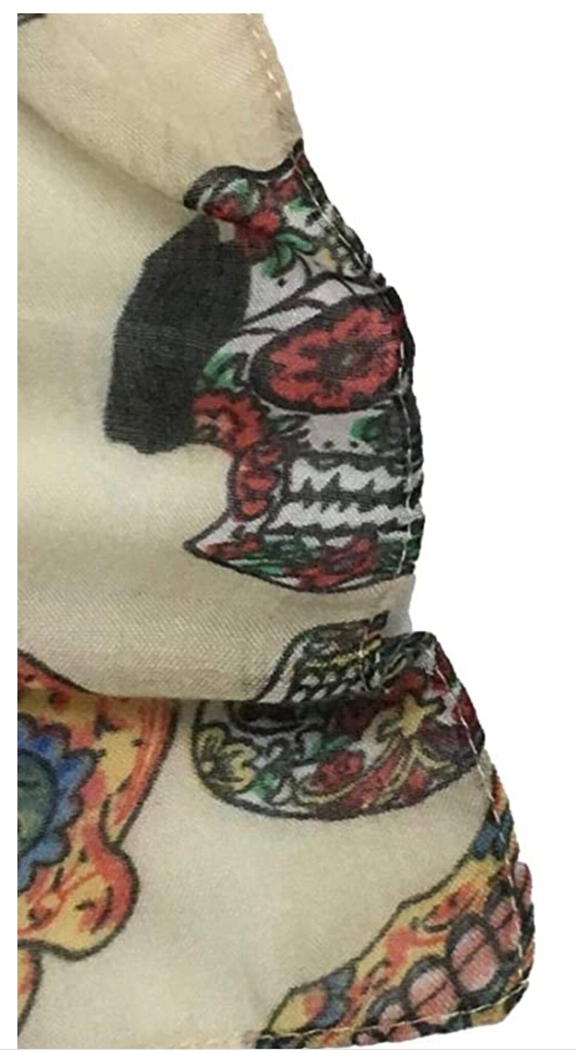 Ladies Women Sugar Skull Print Celebrity Style Long Scarf Scarves Maxi Sarong Sale