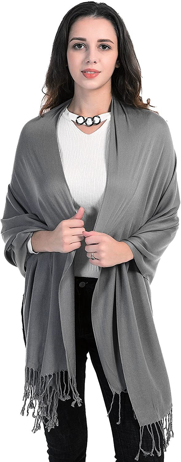 Ultra Smooth Cashmere Feel Soft Pashmina Style Wrap Scarf