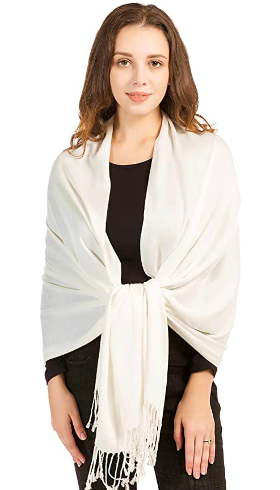 Ultra Smooth Cashmere Feel Soft Pashmina Style Wrap Scarf